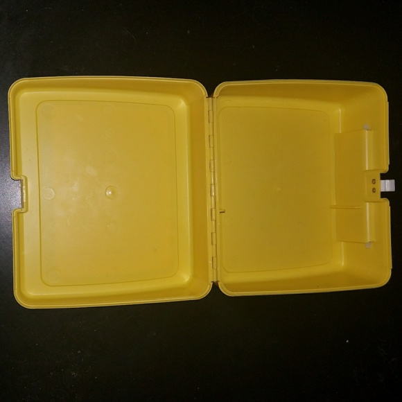 Vintage Tang Lips Trio 1988 plastic lunchbox - Picture 3 of 4